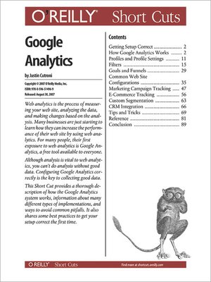 cover image of Google Analytics